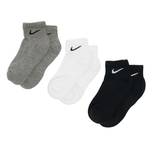 Nike Everyday Ankle Socks 3 Pack in Multi