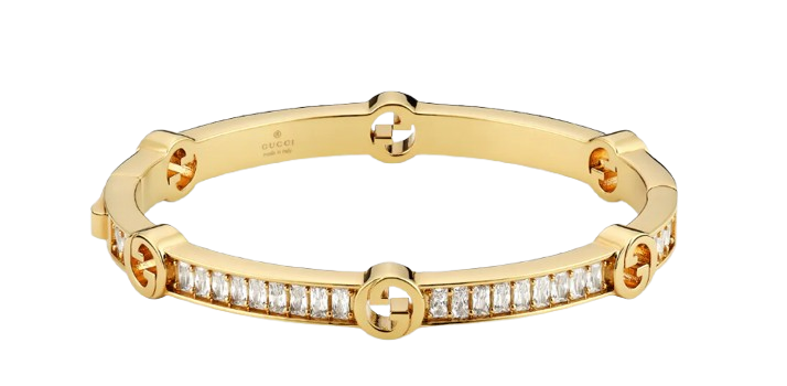 Gucci Blondie Crystal Bangle Bracelet