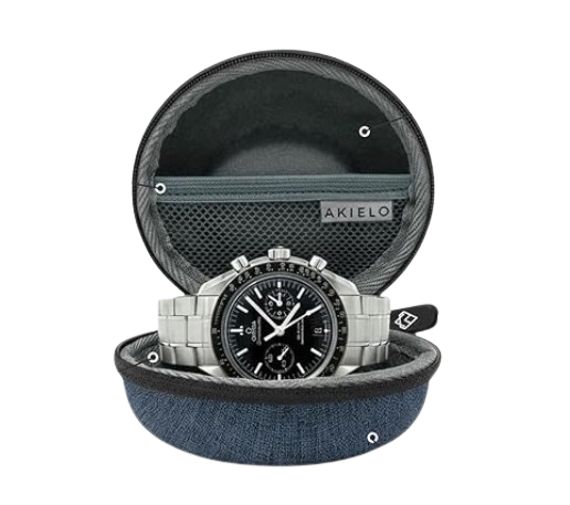 Watch Travel Case with Cleaning Cloth