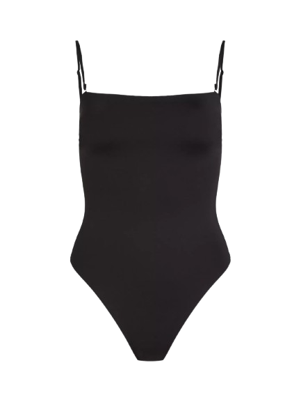 Calvin Klein Bandeau Swimsuit - Black