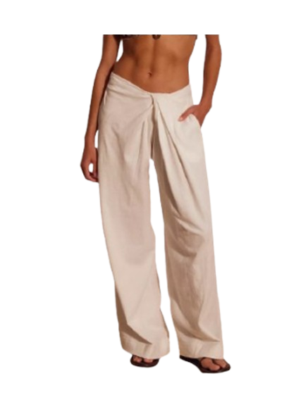 Free People Sarong Pants - Coconut Milk