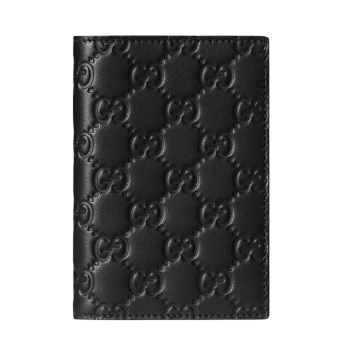 Gucci GG Emblem Passport Case