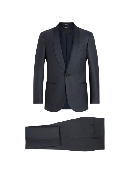 Zegna Centoventimila shawl-lapel suit