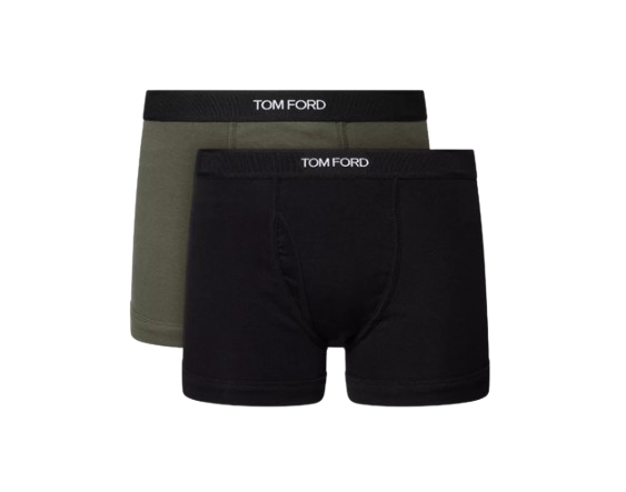 Tom Ford Classic Pack of Two Cotton-Jersey Boxer Briefs