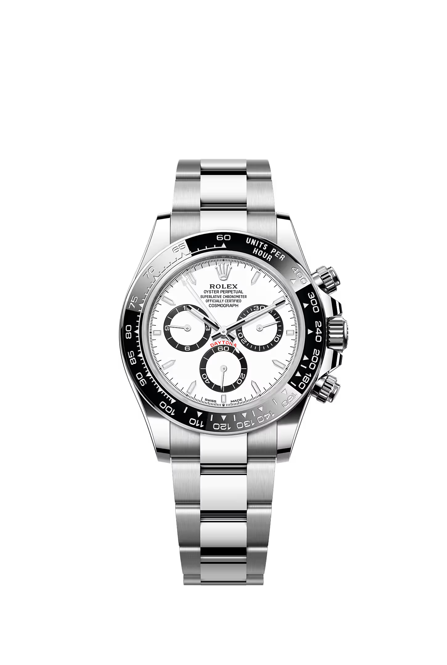 Rolex Daytona Panda 126500LN Steel Cermaic White Dial Automatic Watch
