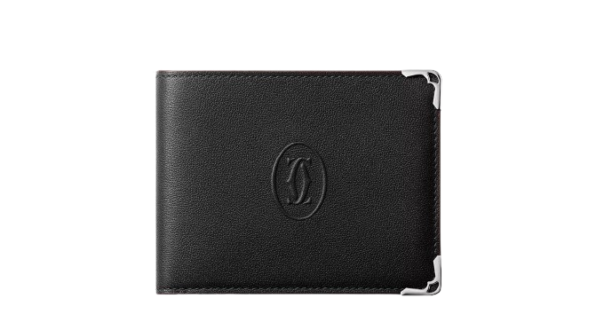 Cartier Must De Cartier 6CC Leather Wallet
