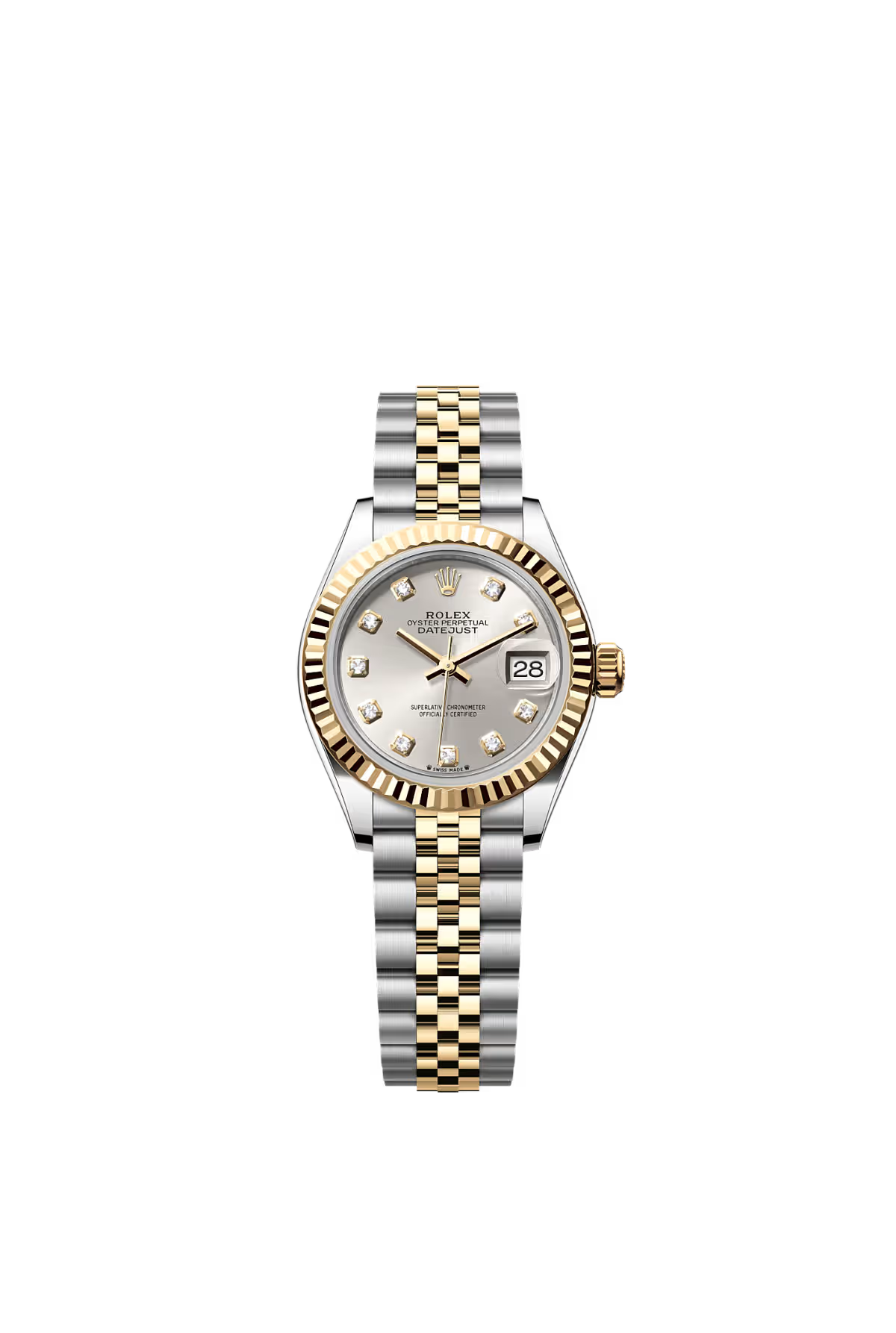 Rolex Lady-Datejust Oyster, 28 mm, Oystersteel and yellow gold M279173-0007