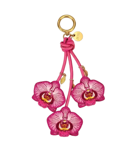 JW PEI Orchid Bag Charm - Pink