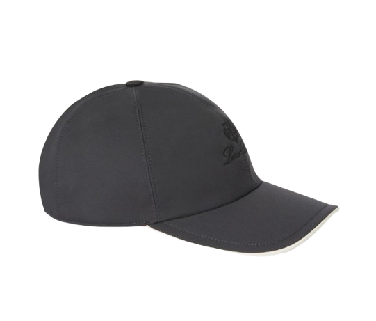 Loro Piana Baseball Cap - Onyx/Ivory