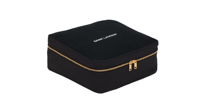 Saint Laurent SMALL LUGGAGE ORGANIZER BLACK
