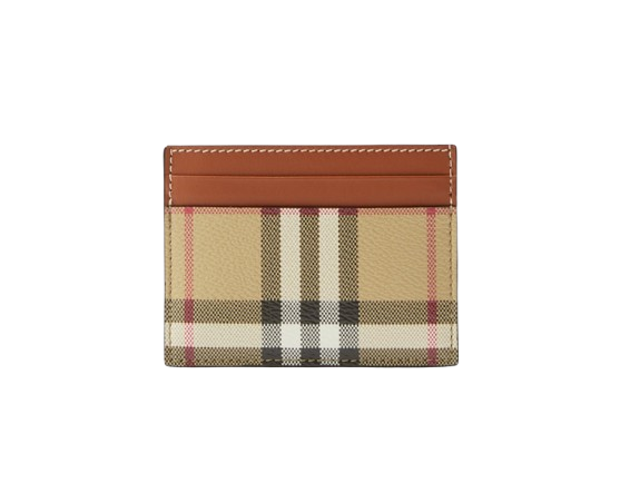 Burberry Check Card Case