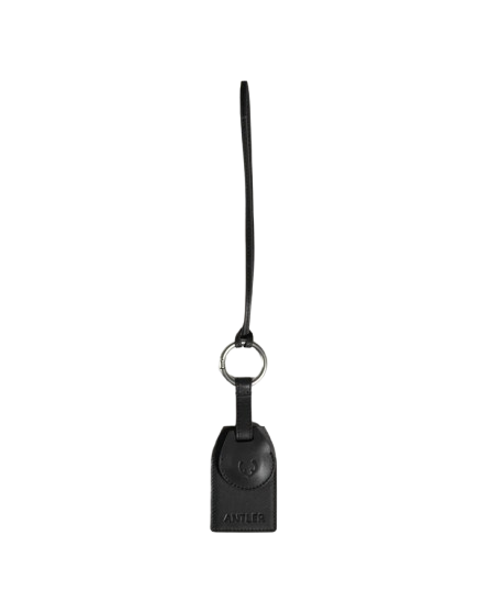 Antler Heritage AirTag Holder & Luggage Tag in Black