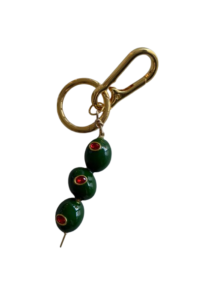Trio of Olives Bag Charm