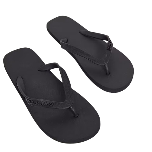 Jack & Jones Flip Flops in Black