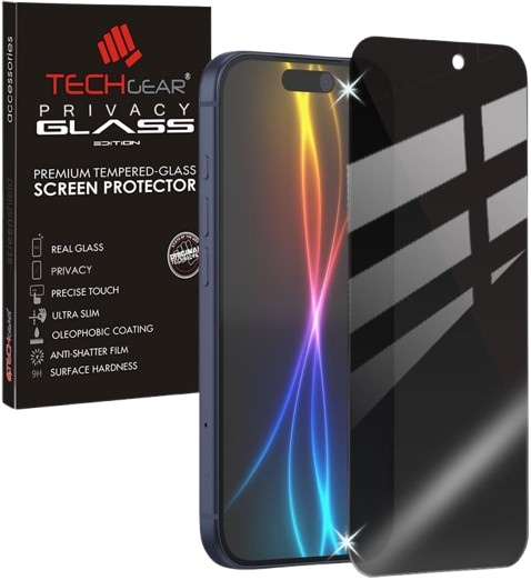 Anti-Spy Privacy Glass Screen Protector for iPhone 17 & iPhone 17 Pro
