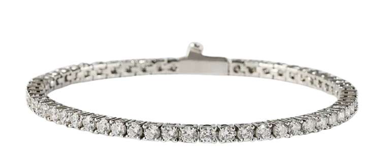 Cernucci Tennis Bracelet - 3mm - White