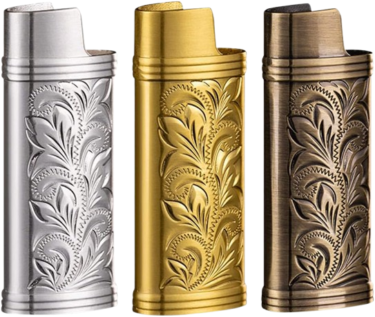 Vintage Lighter Cases for Mini BIC Lighter
