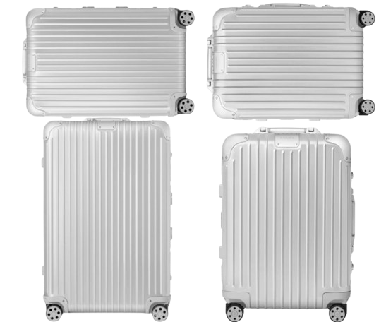 Rimowa Luggage Bundle - Original Check-In Large & Medium + Original Cabin & Cabin Small