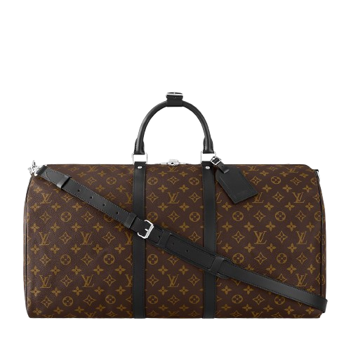 Louis Vuitton Keepall Bandoulière 55 - Monogram Macassar