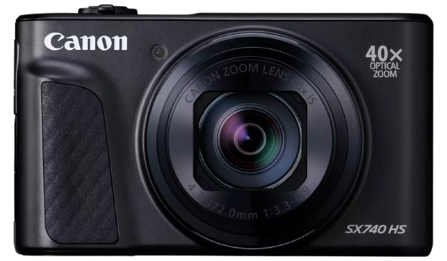 Canon PowerShot SX740 HS Lite 40x Zoom Camera - Black
