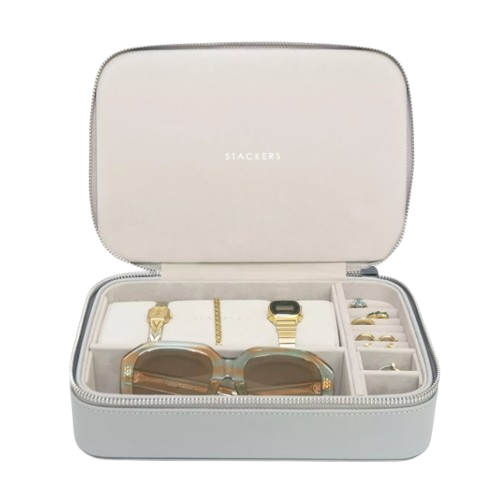 Stackers Jewellery Travel Case, Pebble Grey