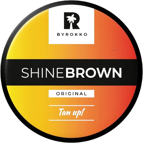 Byrokko Shine Brown Original Tan Up Premium Tan Boosting Cream 210ml