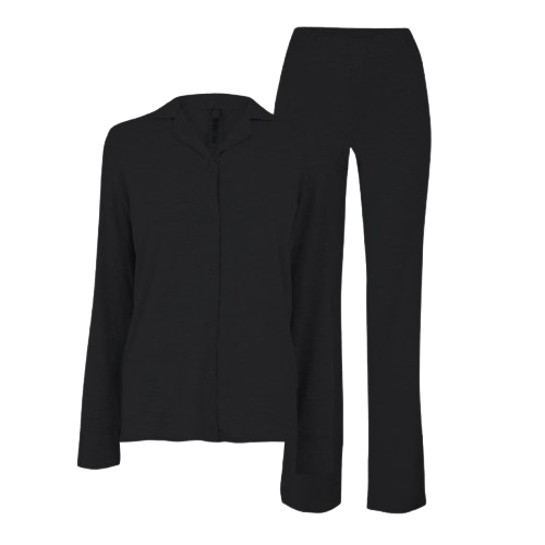 Skims Womens Soft Lounge Sleep Set - Onyx