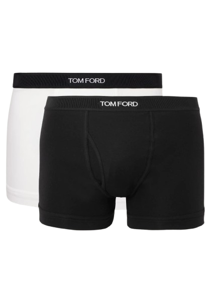 TOM FORD Two-Pack Stretch-Cotton Jersey Boxer Briefs