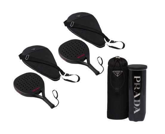 Prada Padel Bundle -  2 Rackets + 1 Ball Case