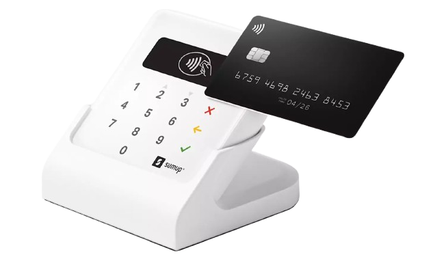 SumUp Air Card Payment Reader Machine with Charging Cradle