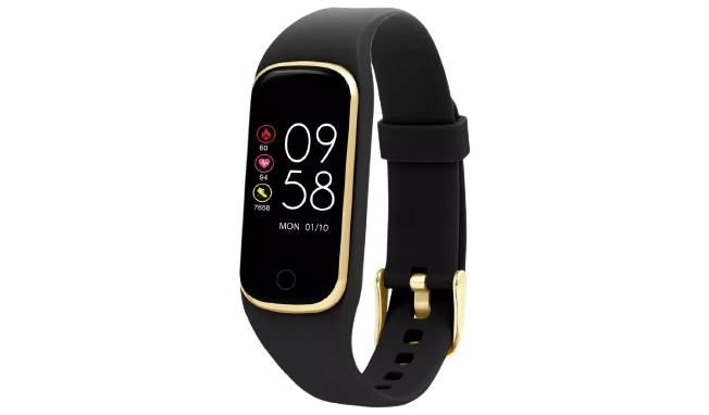 Reflex Active Series 8 Black Silicone Strap Smart Watch