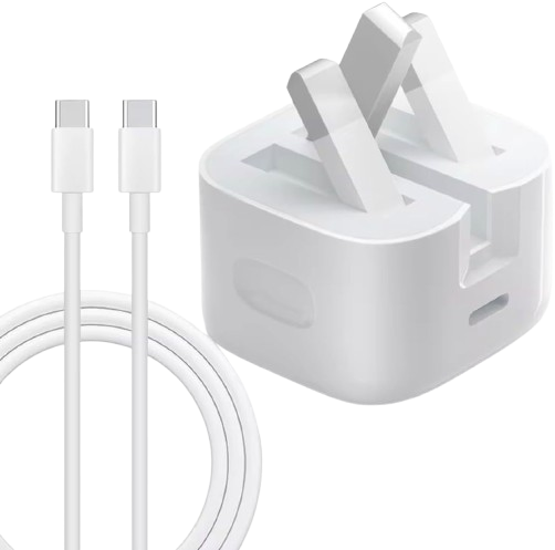 20W USB-C Fast Charger with 1m USB-C to USB-C Cable