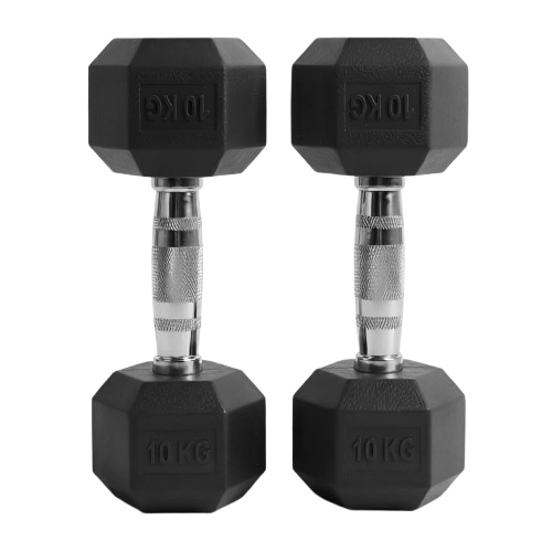 Lift Sets Hex Dumbbell Pairs 10kg x 2