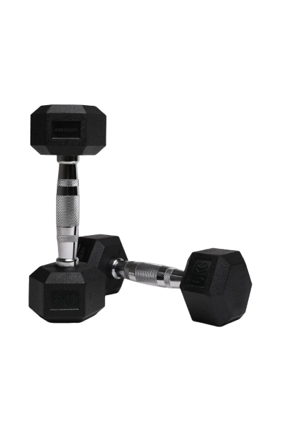 Northern Hex Dumbbells Pair - 6kg x 2
