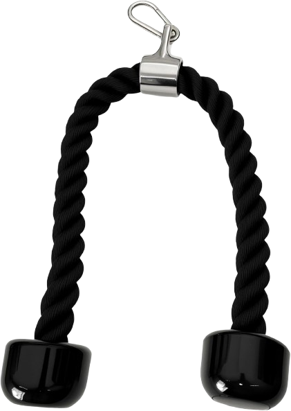 Rivotrance 27-Inch Tricep Rope Cable Attachment