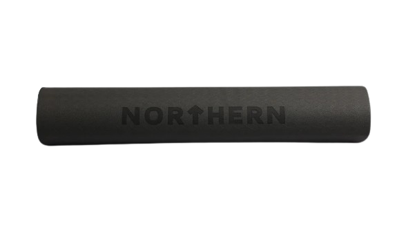 Northern 4mm Yoga Mat Non-Slip, Eco-Friendly Exercise Mat, Pilates & Home Workouts - Black