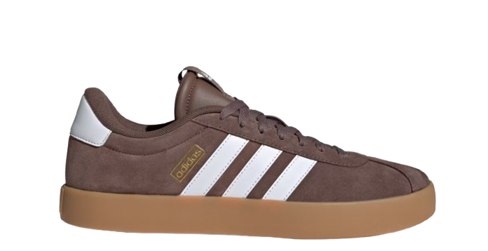 adidas VL Court 3.0 Shoes Earth Strata / Cloud White / Gold Metallic