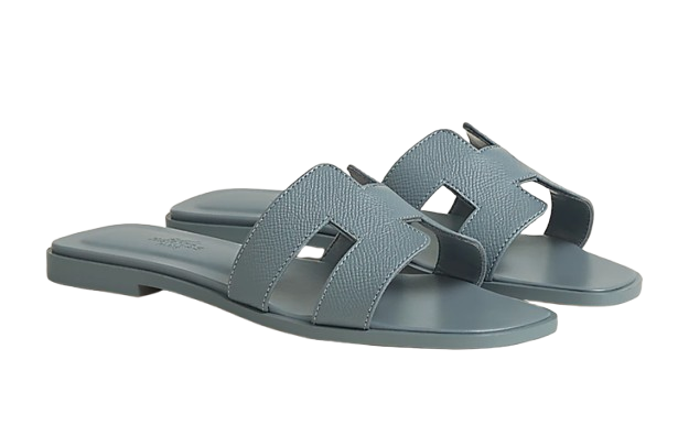 Hermes Oran Sandal - Bleu