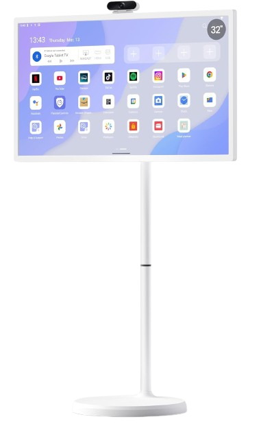 Cozyla Tablet TV: 32" Smart Portable TV on Wheels