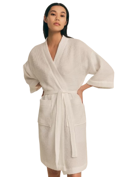 Organic Cotton Essential Waffle Robe