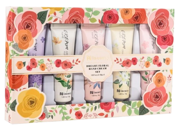 Nineaccy Hand Cream Vegan Friendly 5 Pack