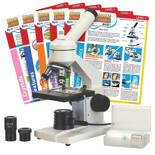 M102C-PB10-EXCL1 Monocular Biological Microscope with 400X