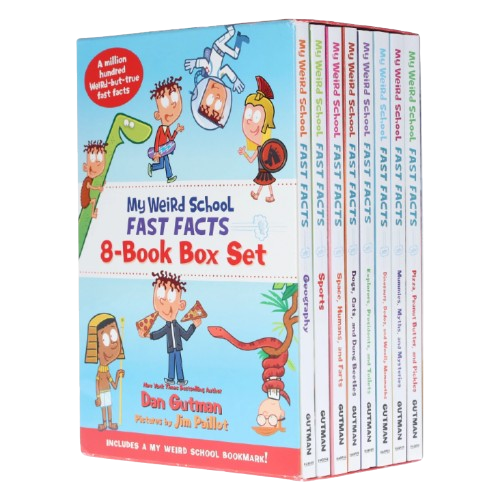 My Weird School Fast Facts By Dan Gutman: 8 Books Collection Box Set