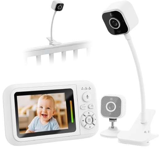 NUOTUN Baby Monitor with Camera and Night Vision