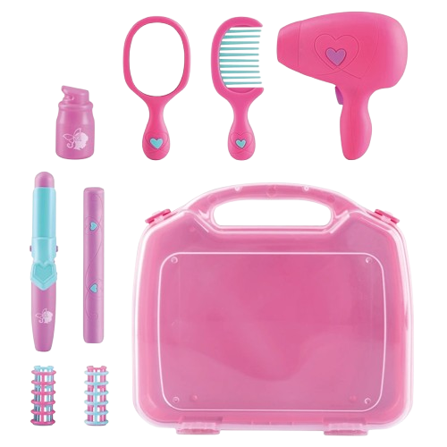 Hair Styling Toys Carry Case Set