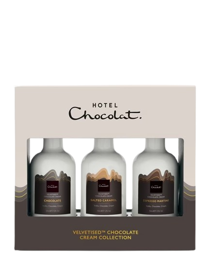 Hotel Chocolat Velvetised Chocolate Cream Collection, 3x 50ml