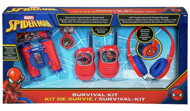 Marvel Spider-Man Three Piece Walkie Talkie Adventure Set