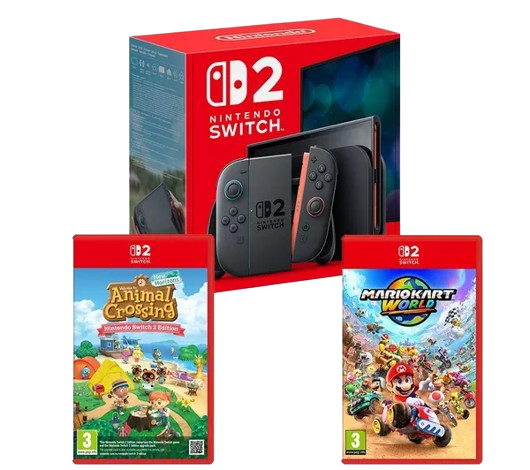 NINTENDO Switch 2, Animal Crossing: New Horizons & Mario Kart