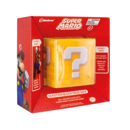 Nintendo Super Mario Question Block Maze Safe
