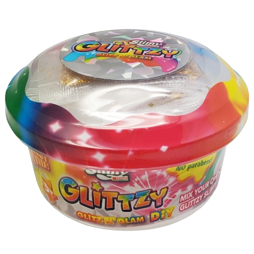 Slimy Glittzy Glitz N' Glam DIY 120g Tub Assortment